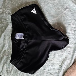 High rise Adidas shorts